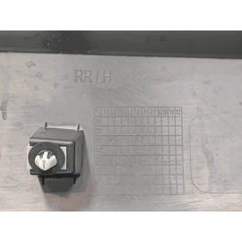 2024-2026 BUICK ENVISTA REAR LEFT DRIVER SIDE DOOR LOWER MOLDING COVER OEM