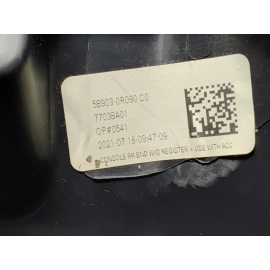 2019-2025 TOYOTA RAV4 REAR CENTER CONSOLE AC AIR VENT BEZEL COVER OEM