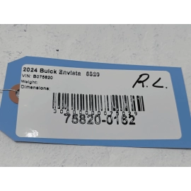 2024-2026 BUICK ENVISTA REAR LEFT DRIVER SIDE DOOR ON BODY WEATHERSTRIP SEAL OEM