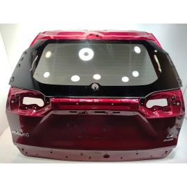 2019-2025 TOYOTA RAV4 REAR LIFTGATE SHELL COVER PANEL W/ GLASS RED 3T3 OEM