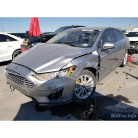 17-20 FORD FUSION REAR LEFT DRIVER C PILLAR UPPER QUARTER COVER TRIM PANEL 