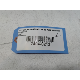 21-2025 VOLKSWAGEN ATLAS ROOF DRIVER SIDE RAIL RACK LUGGAGE CARRIER MOLDING OEM