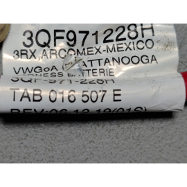 2021-2023 Volkswagen Atlas Cross Sport Battery Positive Cable OEM