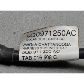 2018-2024 Volkswagen Atlas Battery Negative Ground Cable Strap Wire OEM