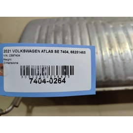 2018-2023 Volkswagen Atlas 3.6L Exhaust Pipe & Mufler Assembly OEM