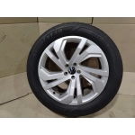 2020-2023 Volkswagen Atlas Wheel Rim 255/50 R20 Five Double Spoke Silver OEM
