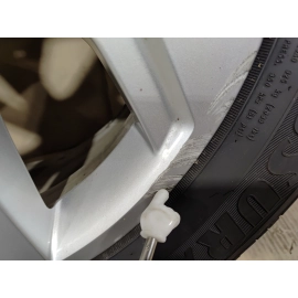 2020-2023 Volkswagen Atlas Wheel Rim 255/50 R20 Five Double Spoke Silver OEM