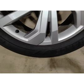 2020-2023 Volkswagen Atlas Wheel Rim 255/50 R20 Five Double Spoke Silver OEM