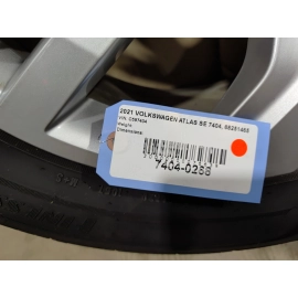 2020-2023 Volkswagen Atlas Wheel Rim 255/50 R20 Five Double Spoke Silver OEM