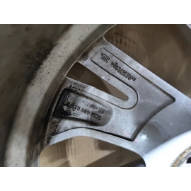 2020-2023 Volkswagen Atlas Wheel Rim 255/50 R20 Five Double Spoke Silver OEM