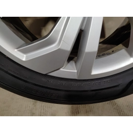 2020-2023 Volkswagen Atlas Wheel Rim 255/50 R20 Five Double Spoke Silver OEM