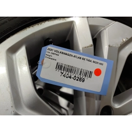 2020-2023 Volkswagen Atlas Wheel Rim 255/50 R20 Five Double Spoke Silver OEM