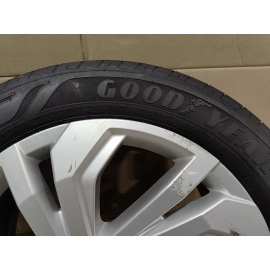 2020-2023 Volkswagen Atlas Wheel Rim 255/50 R20 8J Five Double Spoke Silver OEM