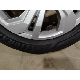 2020-2023 Volkswagen Atlas Wheel Rim 255/50 R20 8J Five Double Spoke Silver OEM