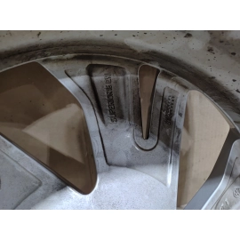 2020-2023 Volkswagen Atlas Wheel Rim 255/50 R20 8J Five Double Spoke Silver OEM