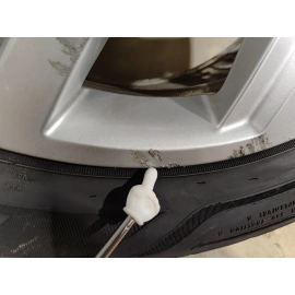 2020-2023 Volkswagen Atlas Wheel Rim 255/50 R20 8J Five Double Spoke Silver OEM