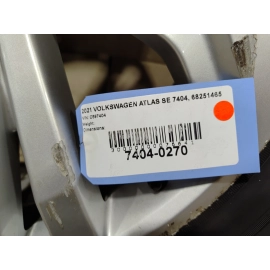 2020-2023 Volkswagen Atlas Wheel Rim 255/50 R20 8J Five Double Spoke Silver OEM