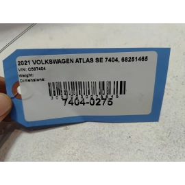 2021-2025 Volkswagen Atlas Front Hood Panel Gray OEM