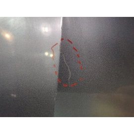 2021-2025 Volkswagen Atlas Front Hood Panel Gray OEM