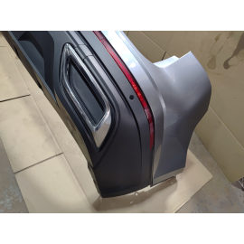 2021-2025 Volkswagen Atlas Rear Bumper Cover w/Park Sensors Gray OEM