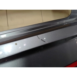 2021-2025 Volkswagen Atlas Rear Bumper Cover w/Park Sensors Gray OEM