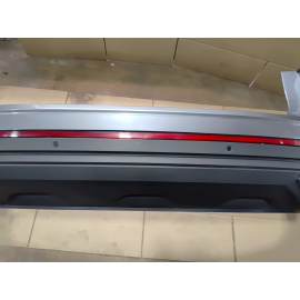 2021-2025 Volkswagen Atlas Rear Bumper Cover w/Park Sensors Gray OEM