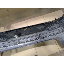 2021-2025 Volkswagen Atlas Rear Bumper Cover w/Park Sensors Gray OEM