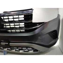 2021-2023 Volkswagen Atlas Front Bumper Cover w/Park Sensors Gray OEM