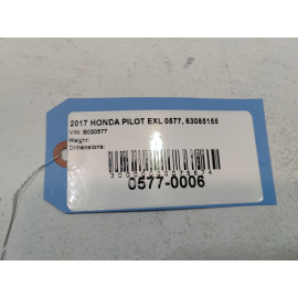 2016-22 Honda Pilot 3.5L Radiator Driver Side Cooling Fan Shroud Blade Motor OEM