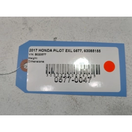 2017 Honda Pilot EX-L Dash Mounted Radio Receiver Display Screen Head Unit OEM