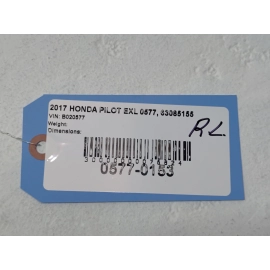 HONDA PILOT REAR LEFT OR RIGHT DOOR ON BODY WHEATHERSTRIP INNER SEAL 16-2021 OEM