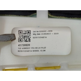 HONDA PILOT 16-22 REAR DRIVER SIDE DOOR ARMREST & SWITCH BEZEL & CUP HOLDER OEM