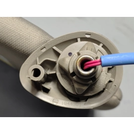 2017-2022 HONDA PILOT FRONT LEFT DRIVER SIDE SUNVISOR SUN VISOR W/ LIGHT OEM