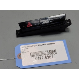 2016-2022 HONDA PILOT CENTER DASH POCKET HAZARD WARNING SWITCH INDICATOR OEM