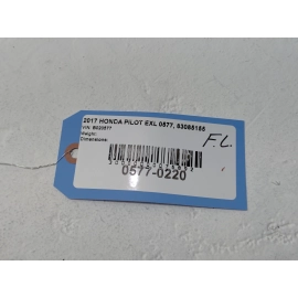 HONDA PILOT FRONT DRIVER SIDE INTERIOR DOOR HANDLE INNER BEIGE OEM 2016 - 2022