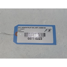 HONDA PILOT FRONT RIGHT PASSENGER DOOR WIRE WIRING HARNESS 2016-2018 OEM