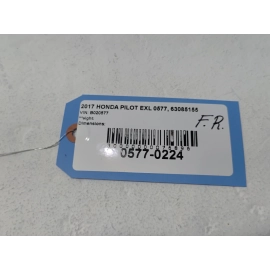 HONDA PILOT FRONT PASSENGER SIDE DOOR SILL SCUFF PLATE COVER TRIM 2016-2022 OEM