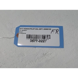 HONDA PILOT FRONT RIGHT PASSENGER SIDE DOOR LOCK LATCH ACTUATOR 2016-2022 OEM