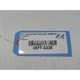 HONDA PILOT REAR RIGHT OR LEFT DOOR PANEL AUDIO SOUND SPEAKER 2016-2022 OEM 1PCS