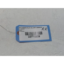 HONDA PILOT 2016-2022 REAR RIGHR OR LEFT DOOR BODY WEATHERSTRIP SEAL OEM 1PCS