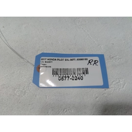 2016-2022 HONDA PILOT REAR PASSENGER SIDE DOOR LOWER MOLDING OEM