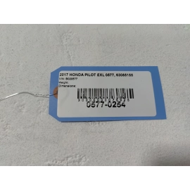 2016-2018 HONDA PILOT FRONT UPPER GRILLE MOLDING TRIM GARNISH OEM