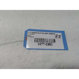 2016-2022 Honda Pilot Rear Right Passenger Door Window Belt Molding OEM