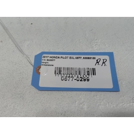 2016-2017 Honda Pilot Rear Right Passenger Door Exterior Handle Outer *R529P*OEM