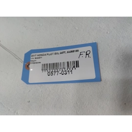 2016-2022 HONDA PILOT FRONT RIGHT PASSENGER SIDE DOOR BODY WEATHERSTRIP SEAL OEM