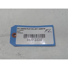 16-18 HONDA PILOT FRONT DRIVER SIDE QUARTER WHEEL HOUSE LINER SPLASH SHIELD OEM