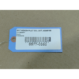 2016-2022 HONDA PILOT 3.5L REAR EXHAUST SYSTEM MUFFLER TAIL PIPE OEM