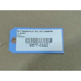 2016-2022 HONDA PILOT 3.5L REAR EXHAUST SYSTEM MUFFLER TAIL PIPE OEM