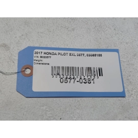 2016-2018 HONDA PILOT FRONT BUMPER COVER ASSEMBLY W/ FOG & TURN LIGHS R529P OEM