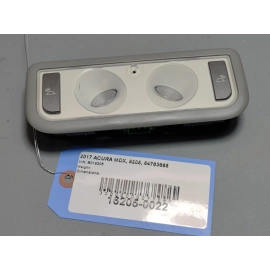 2014-18 ACURA MDX TLX REAR OVERHEAD DOME LIGHT READING MAP LAMP NH802L GRAY OEM